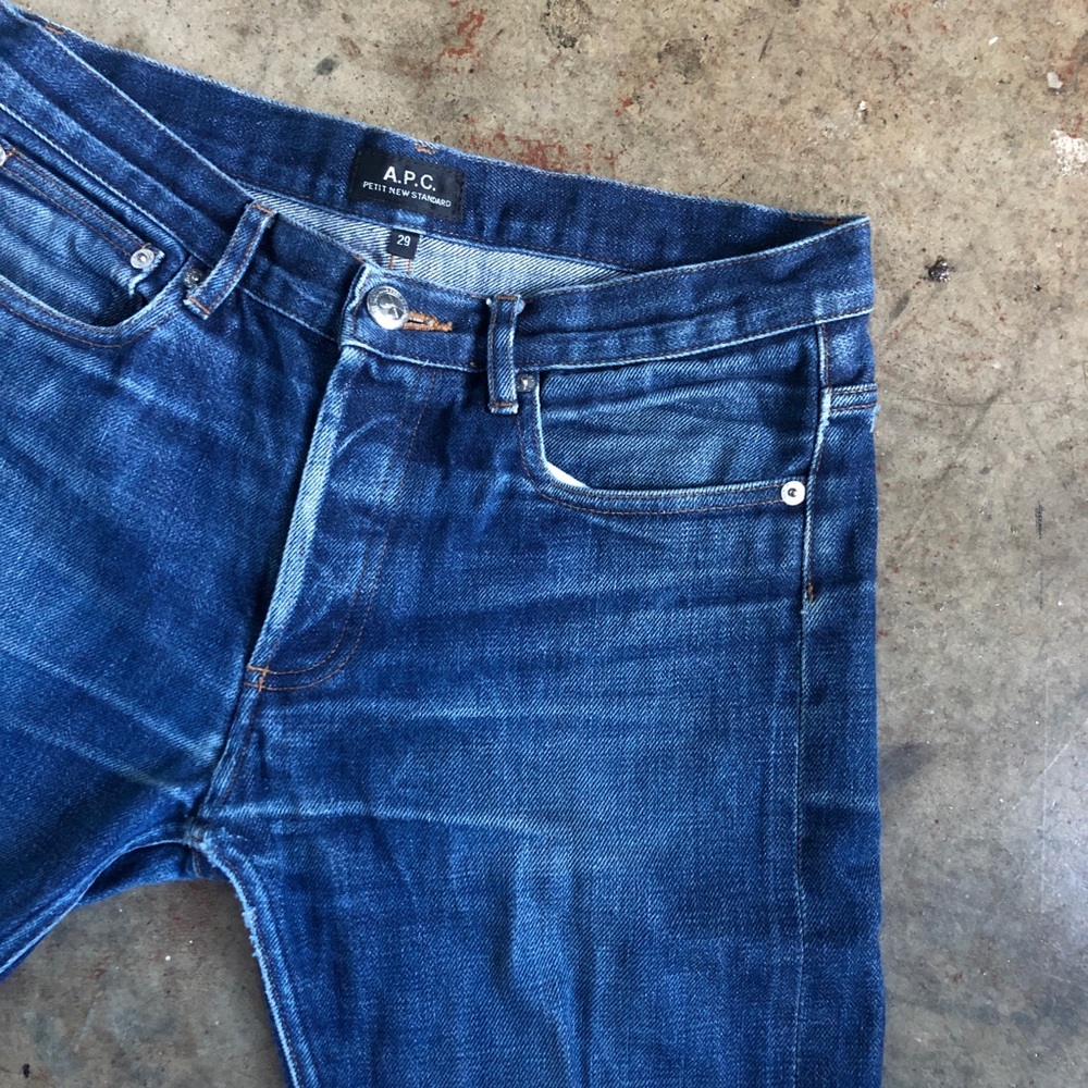 A.P.C raw denim